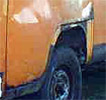 VW Bay Window  Front Wheel Arch Rust