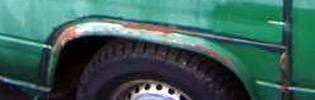 Volkswagen T3 Rear Wheel  Arch  Rust