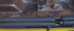 Volkswagen T25 Tailgate Rust