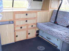 VW T4 Transporter Camper Furniture