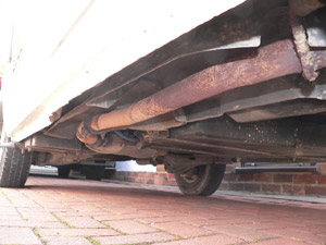 VW T4 Transporter  Chassis  Rust